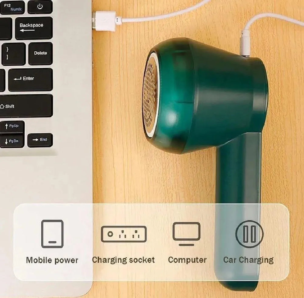 USB Rechargeable Lint Remover for Clothes Sweaters Fuzz.