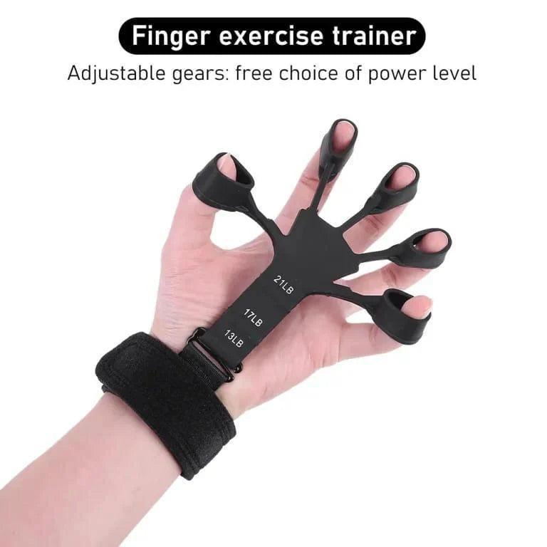 Portable Fitness Pull Rope Black Silicone Adjustable Resistance.