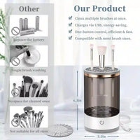 Reusable Makeup Brush Cleaner No-Leak Eco-Friendly.
