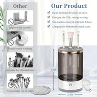 Reusable Makeup Brush Cleaner No-Leak Eco-Friendly.