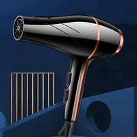 Premium Hair Dryer Black Fast Drying Salon Quality.