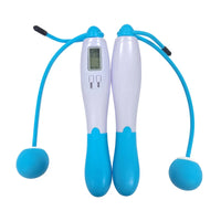 Electronic Timing Jump Rope for Women Fitness Training.