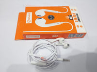 DAMIYA D02 Stereo Wired Earphones – HD Sound | Built-in Mic | 3.5mm | Gaming & Music