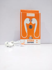 DAMIYA D02 Stereo Wired Earphones – HD Sound | Built-in Mic | 3.5mm | Gaming & Music
