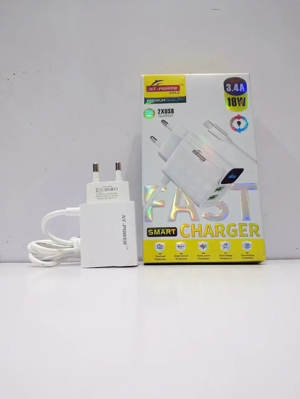 NT Power Ctype Charger 3.4A 18W