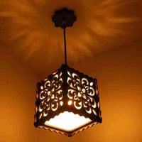 Warm Floral Ceiling Lamp for Bedroom Living Room.