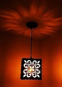 Warm Floral Ceiling Lamp for Bedroom Living Room.