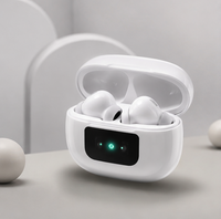 Wireless Bluetooth 5.2 Earbuds White Touch Screen Fast Charge