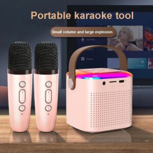 Karaoke Machine with 2 mics